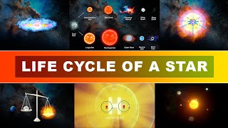 Life Cycle of a Star | Life & Death of Stars | Star Formation | Nuclear Fusion | Physics | Space