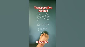 😎Transportation Method| Find x| Easy solution 🤫 #maths #viral #shortsfeed #viralvideo #video