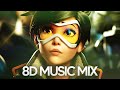 8d audio mix  edm remixes of popular songs  8d audio  party mix 