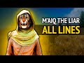 Skyrim ٠ All Lines of M&#39;aiq the Liar&#39;s Dialogues