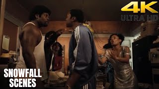 Snowfall 2X3 Kevin Finds Out His Nephew Was Stabbed To Death - Full Scene Hd