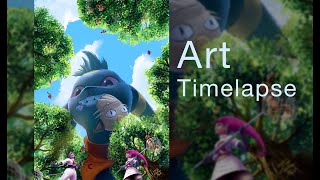 Nero Finds You (Art Timelapse of Umbreon Nero)