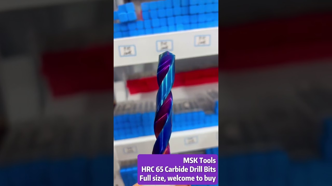 HRC65 Carbide Drill Bits 
