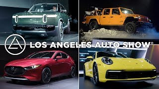 2018 Los Angeles Auto Show Highlights – Mazda 3, Rivian R1T, Jeep Gladiator \& More