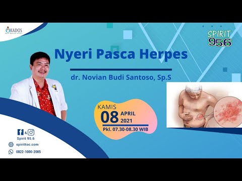 Nyeri Pasca Herpes - dr. Novian Budi Santoso, Sp.S (8-04-2021)