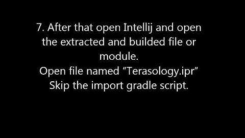 Terasology workspace set up from starting to end