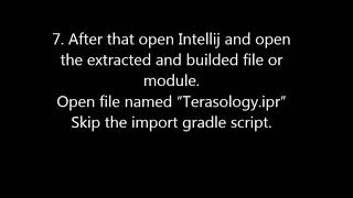 Terasology workspace set up from starting to end