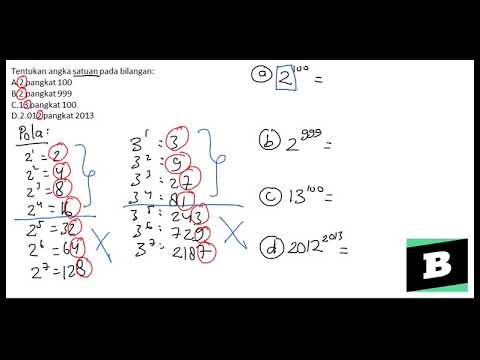 Cara menghitung 2 pangkat 100