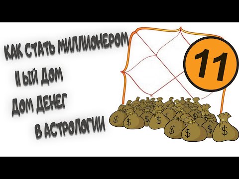 11 дом. Главный дом гороскопа. Как стать миллионером. Ведическая астрология