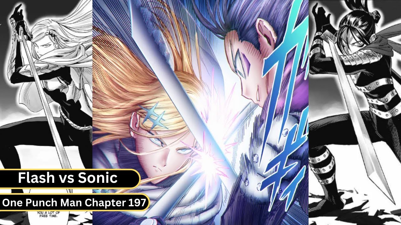 One Punch Man capítulo 197: Sonic vs Flash dá uma guinada chocante