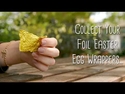 Easter Egg  Foil Wrapper Recycling // Toowoomba Region