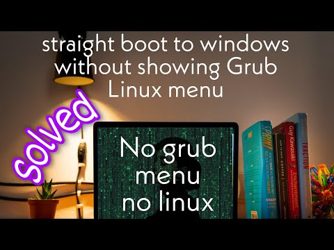 Fix Grub Menu NoT Showing in Windows Linux Dual Boot | Solution | Can't access Linux