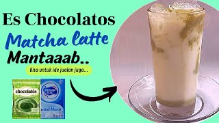 Cara membuat es chocolatos matcha