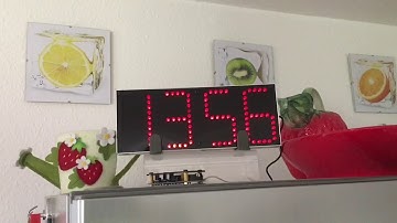 Modding a cheap Chinese led clock with NTP