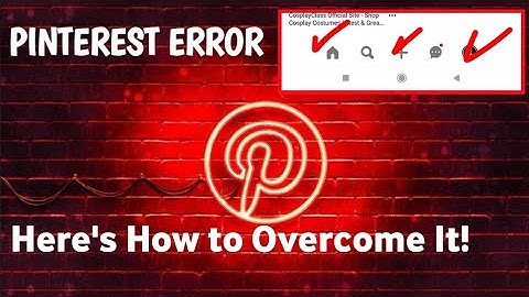 Pinterest Error | Here