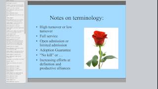 UW Shelter Medicine Course Lecture One:  Course Introduction Profile