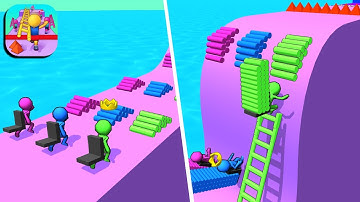 Ladder Race - All Levels Gameplay Walkthrough Android,IOS