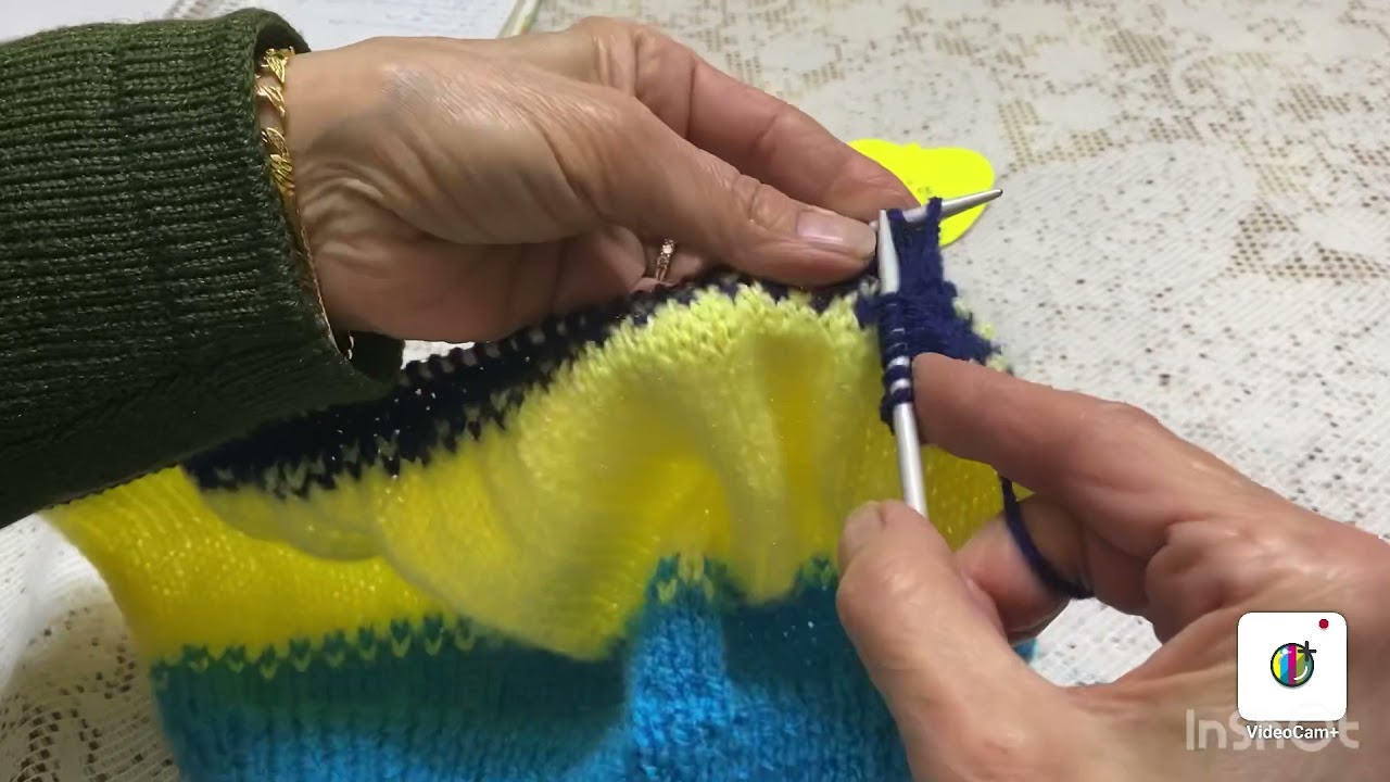 قبعة أطفال ملونة سهلة/multicolored simple hat