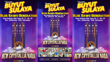 LIVE / NEW CRYSTALLIA NADA / UNJUNGAN BUYUT SULAYA / 10-10-2025 / KEBULEN