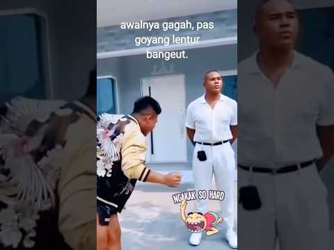 Looked tough at first, but so flexible when dancing 😅 #funny