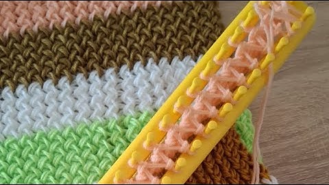 loom knitting videos