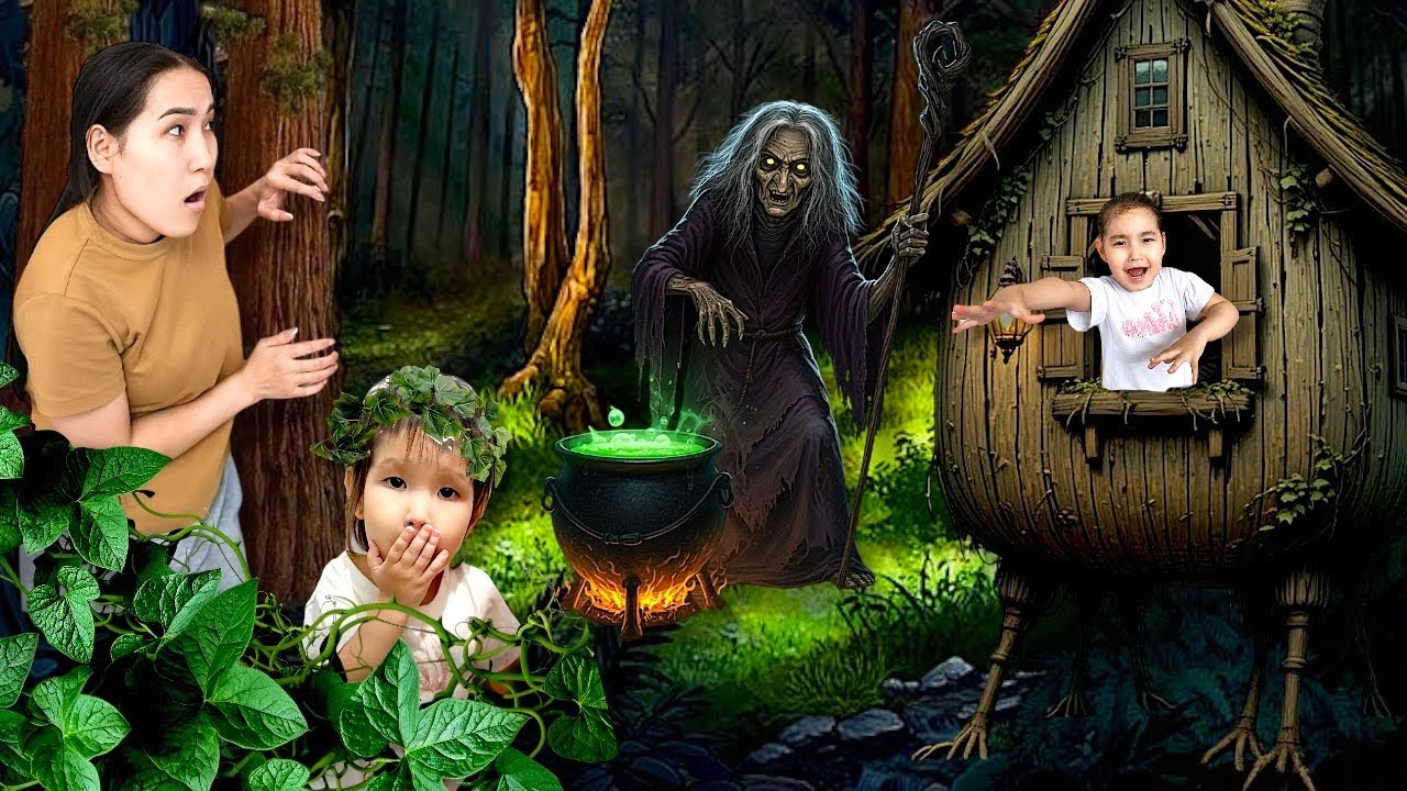 БАБА-ЯГА ҮЙІН ТАПТЫҚ🧌🏚️| МИНИ-ФИЛЬМ 2-ЧАСТЬ🎬| МЕДИНАНЫ ҚАЛАЙ ҚҰТҚАРАМЫЗ ЕНДІ?😱🤯