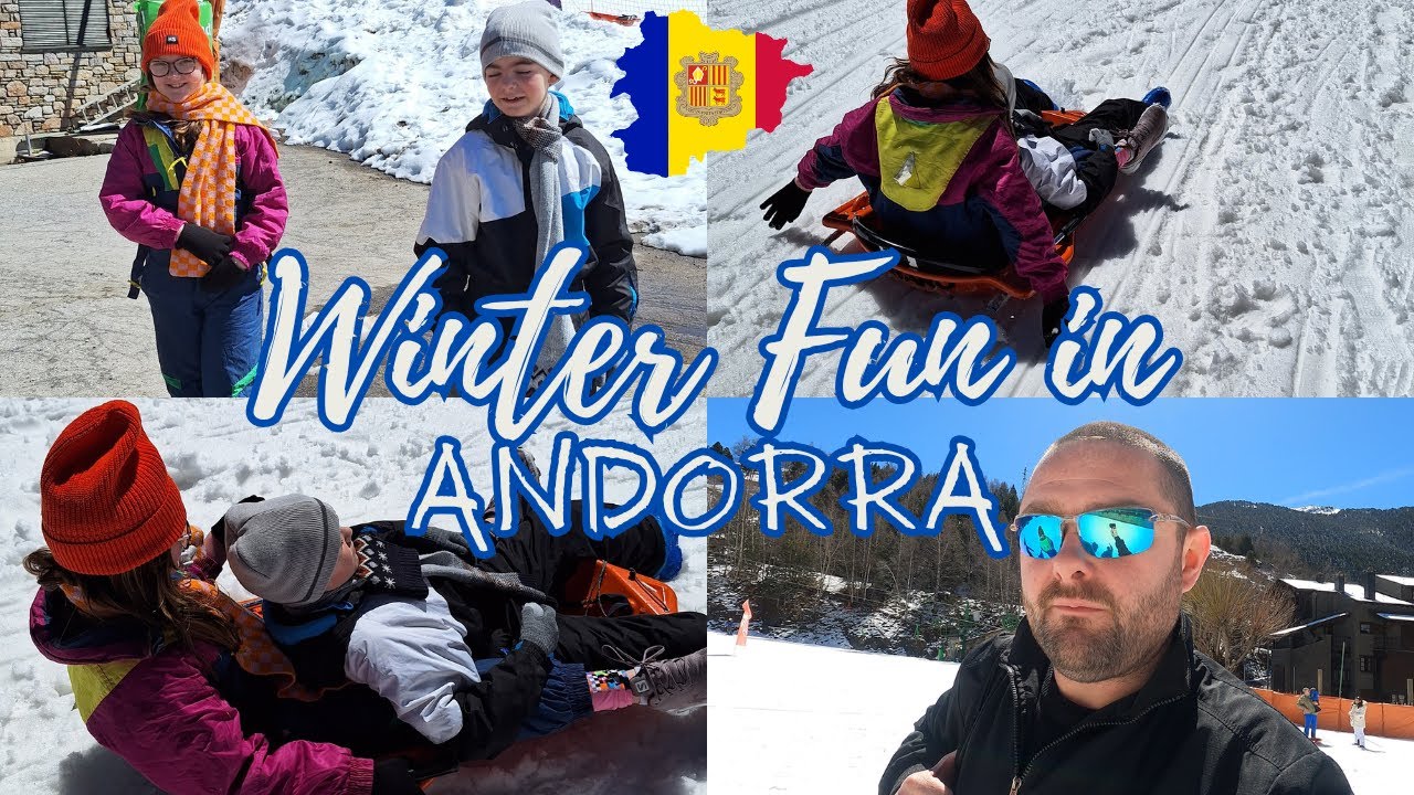 Andorra Winter Family Fun | Tobogganing & Exploring with Kids 🇦🇩
