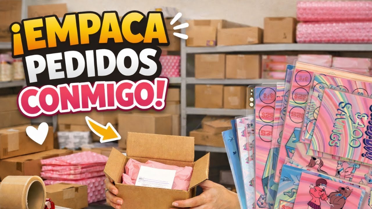 Trabaja Conmigo 💻Preparando Pedidos de Etsy | Pequeño Negocio