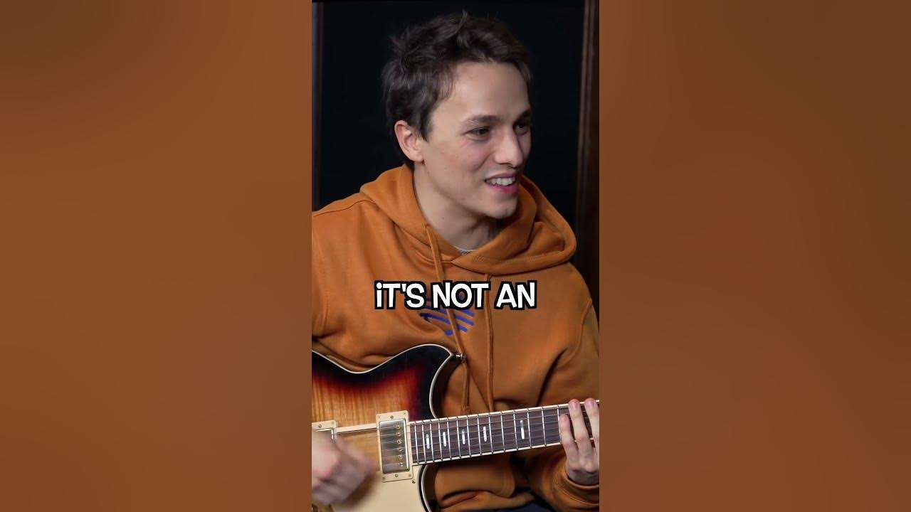 Matteo Mancuso Tries Using a Pick #guitar #guitarist #mateusasato #shorts