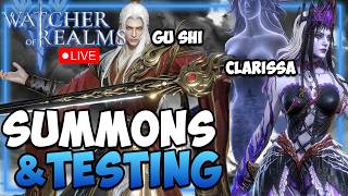 🔴GU SHI & CLARISSA - SUMMONS & TESTING I Watcher of Realms