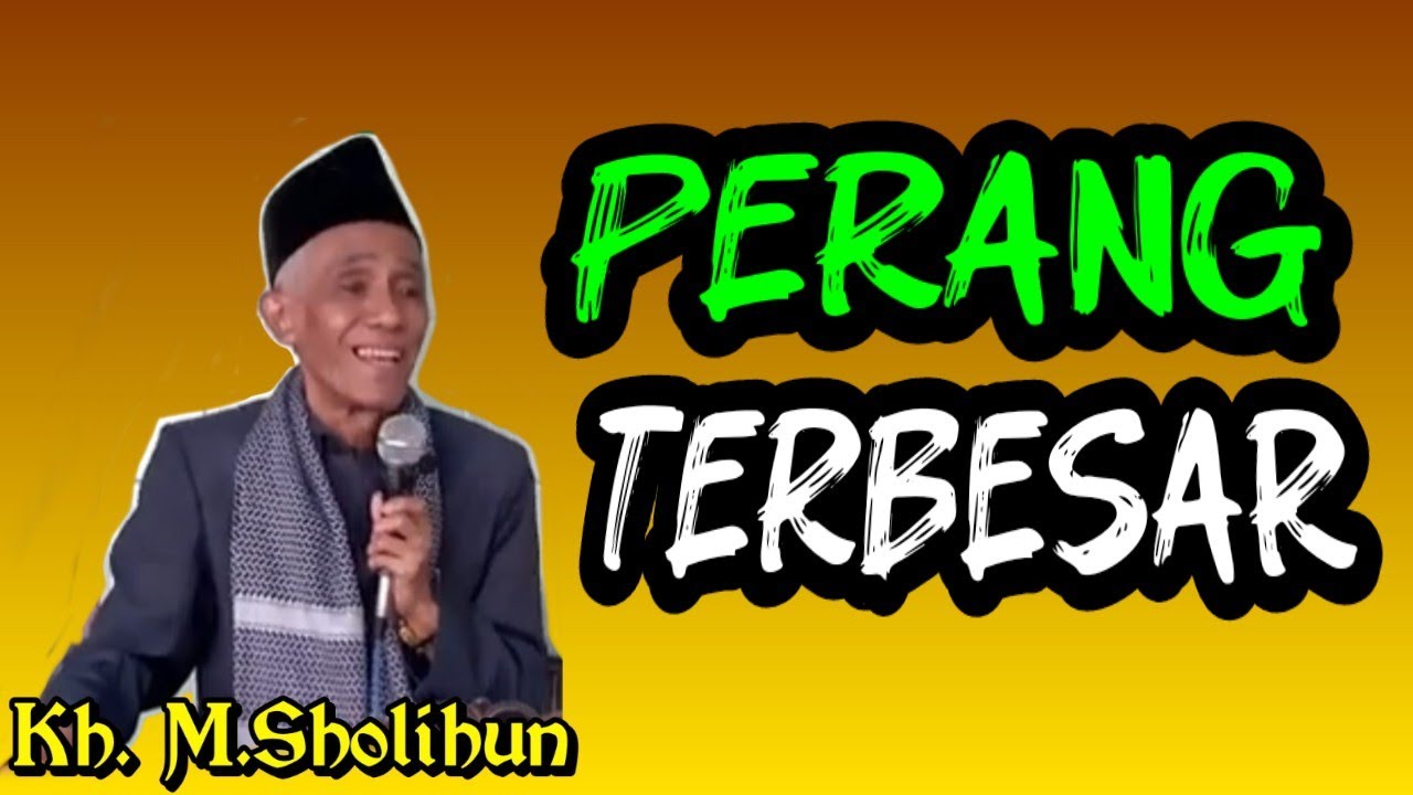 𝐏𝐄𝐑𝐀𝐍𝐆 𝐓𝐄𝐑𝐁𝐄𝐒𝐀𝐑🔥kh muhammad sholihun#ngajirutin #ngajijawa #ceramahlucu 