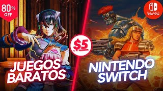 ¡Ofertas emocionantes! Juegos por menos de $5 USD NINTENDO SWITCH Eshop