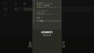 Celebrity How to swap variables in Python Net Worth