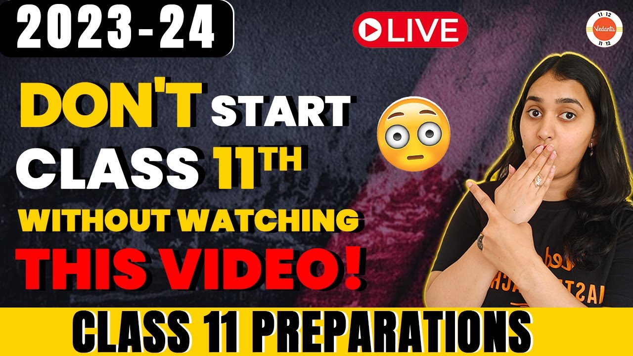 Don’t Do These Mistakes In Class 11 | A Must Watch Video for Students ...