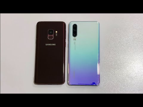 Huawei P30 vs Samsung Galaxy S9 - Speed Test!! (4K)