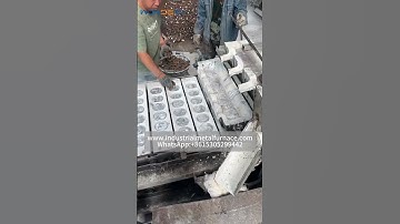 High Speed Hemispherical Ingot Casting Machine for Aluminum Sampling & Recycling