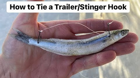 How to Tie a Stinger Hook (or a Trailer Hook) Rig - Halibut Rigs