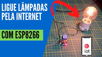 Ligue Lâmpadas através da Internet com #ESP8266 e Adafruit IO