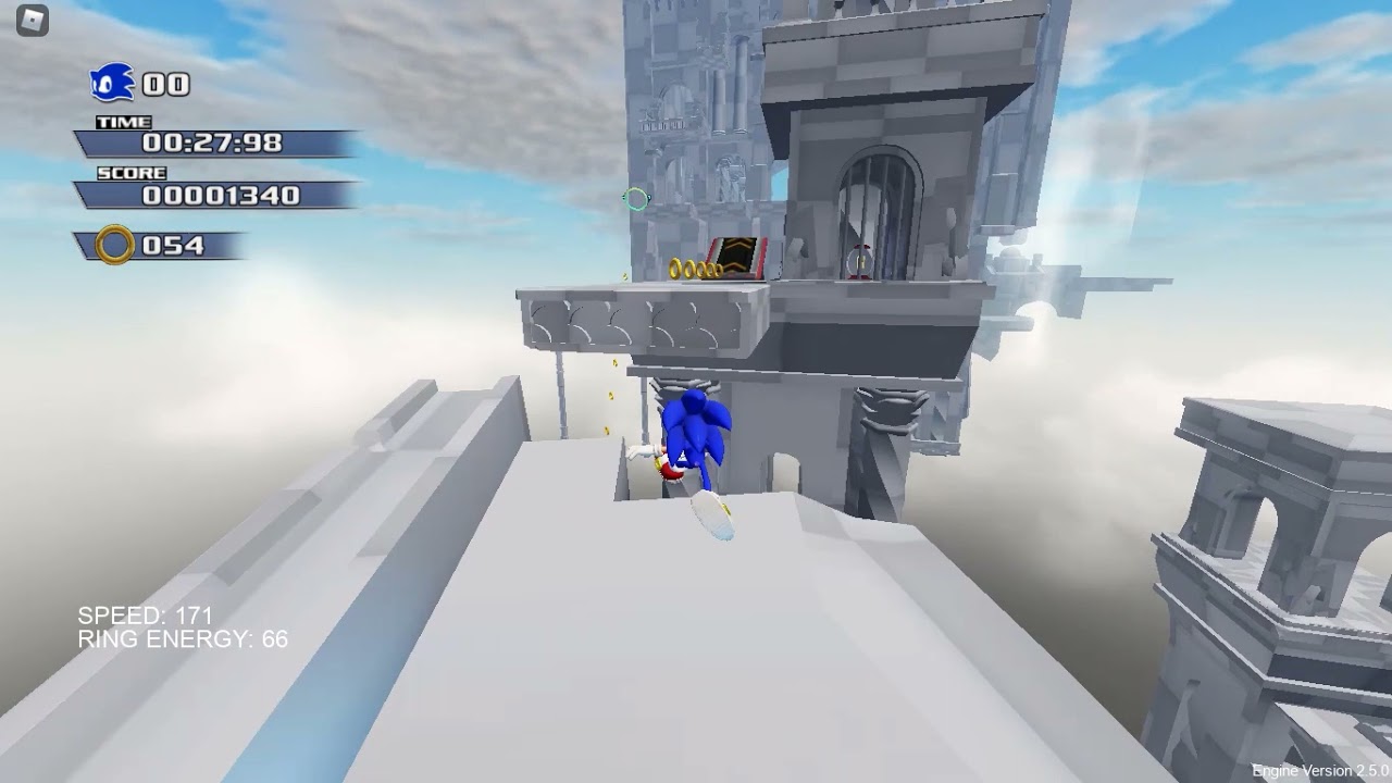 Sonic World Adventure ROBLOX - Test Stage Act 1 Speedrun 