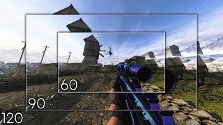 Modern Warfare But On The Lowest FOV Possible