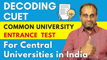 CUET 2022 decoded; All you need to know about Common University Entrance Test