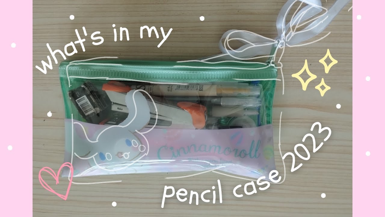 What's in my pencil case! - YouTube