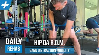 Hip OA - Adduction Mobility using a Powerband | Tim Keeley | Physio REHAB