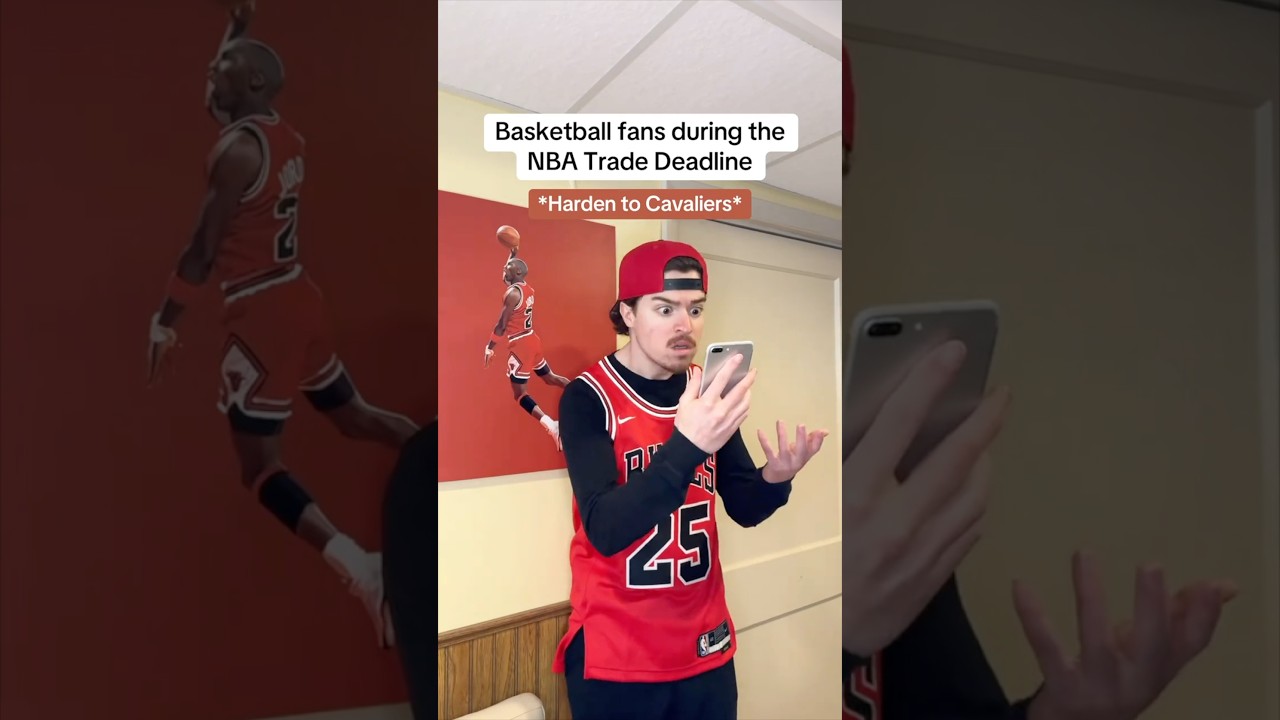 Basketball fans during the NBA Trade Deadline😂🏀