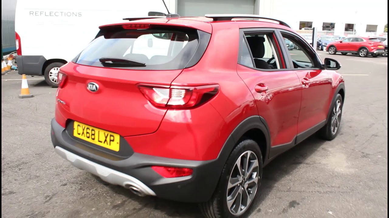 Kia Stonic 1.4 MPi 2 5dr Red CX68 LXP YouTube