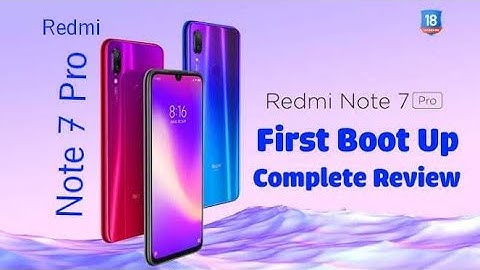 Redmi Note 7 Pro First Time Setup | First Boot | Complete Review | Zone 4