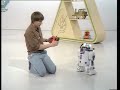 BBC Blue Peter item on super Artoo model from 1978. STAR WARS