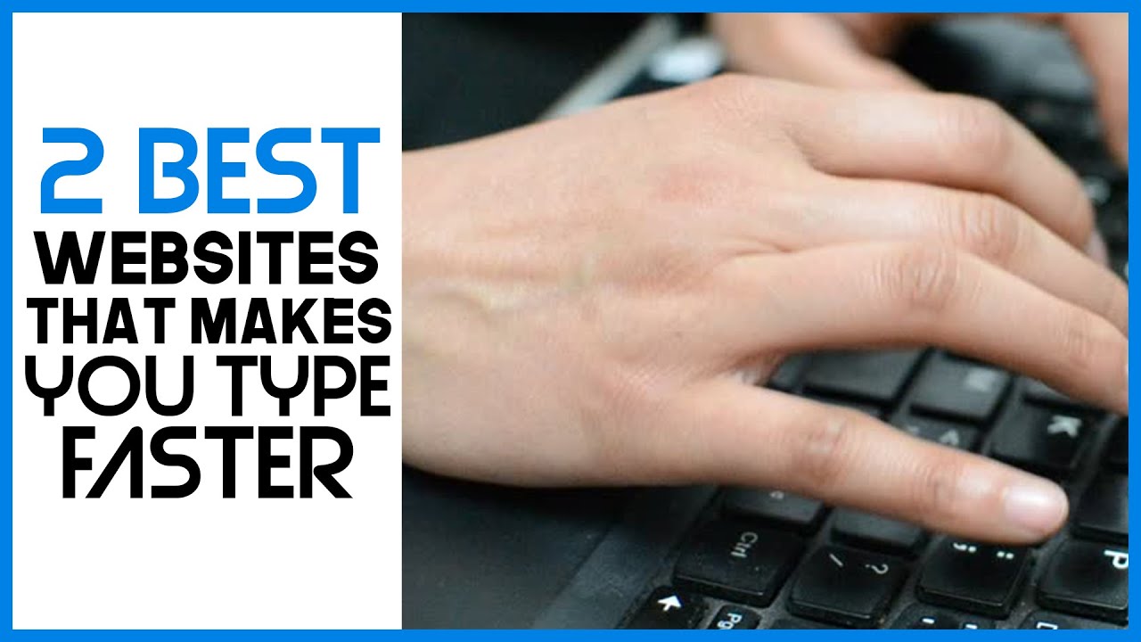 learn to type faster websites