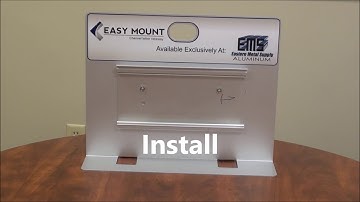 EasyMount Channel Letter Raceway (patented) Production to Installation