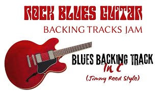 Blues Backing Track in C (Jimmy Reed Style) 78 bpm
